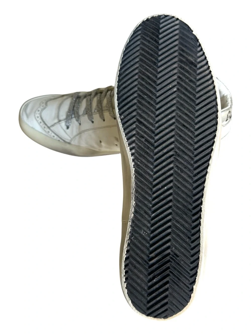 Golden Goose Mid Star Sneakers White Leather - Picture 11 of 15